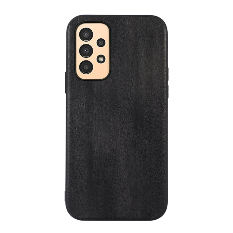 Yellow Cow Texture PU Phone Case, For Samsung Galaxy A13 4G