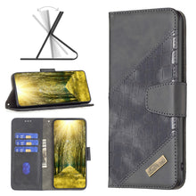 Load image into Gallery viewer, Color Block Crocodile Texture Leather Phone Case, For Xiaomi Poco M4 Pro, For Xiaomi Poco M4 Pro 5G