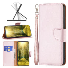 Load image into Gallery viewer, Litchi Texture Pure Color Leather Phone Case, For Xiaomi Poco M4 Pro, For Xiaomi Poco M4 Pro 5G