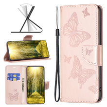 Load image into Gallery viewer, Two Butterflies Embossing Leather Phone Case, For Xiaomi Poco M4 Pro, For Xiaomi Poco M4 Pro 5G