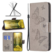 Load image into Gallery viewer, Two Butterflies Embossing Leather Phone Case, For Xiaomi Poco M4 Pro, For Xiaomi Poco M4 Pro 5G