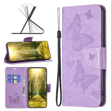Load image into Gallery viewer, Two Butterflies Embossing Leather Phone Case, For Xiaomi Poco M4 Pro, For Xiaomi Poco M4 Pro 5G