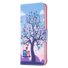 Colored Drawing Pattern Flip Leather Phone Case, For Xiaomi Poco M4 Pro, For Xiaomi Poco M4 Pro 5G