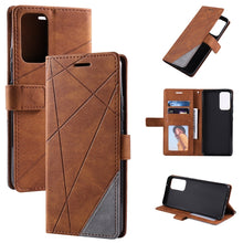 Load image into Gallery viewer, Skin Feel Splicing Leather Phone Case, For Xiaomi 11T, For Xiaomi Redmi Note 11, For Xiaomi Redmi Note 11 Pro, For Xiaomi Redmi K40S, For Xiaomi Redmi Note 11S, For Xiaomi Redmi 10C 4G Global/10 India, For Xiaomi Poco X4 Pro 5G, For Xiaomi Poco M4 Pro ...
