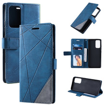 Load image into Gallery viewer, Skin Feel Splicing Leather Phone Case, For Xiaomi 11T, For Xiaomi Redmi Note 11, For Xiaomi Redmi Note 11 Pro, For Xiaomi Redmi K40S, For Xiaomi Redmi Note 11S, For Xiaomi Redmi 10C 4G Global/10 India, For Xiaomi Poco X4 Pro 5G, For Xiaomi Poco M4 Pro ...
