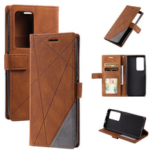 Load image into Gallery viewer, Skin Feel Splicing Leather Phone Case, For Xiaomi 11T, For Xiaomi Redmi Note 11, For Xiaomi Redmi Note 11 Pro, For Xiaomi Redmi K40S, For Xiaomi Redmi Note 11S, For Xiaomi Redmi 10C 4G Global/10 India, For Xiaomi Poco X4 Pro 5G, For Xiaomi Poco M4 Pro ...