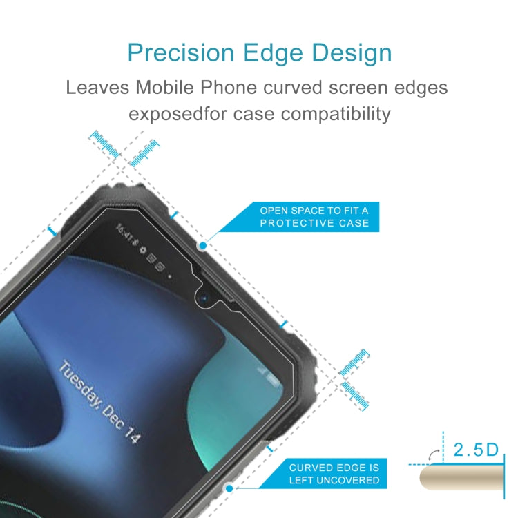 10 PCS 0.26mm 9H 2.5D Tempered Glass Film, For Blackview BV8800 (10 PCS)