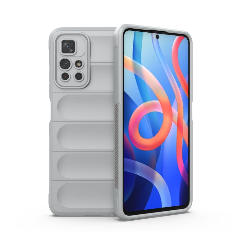 Magic Shield TPU + Flannel Phone Case, For Xiaomi Redmi Note 11 5G Chinese Version, For Xiaomi Redmi Note 11 Pro 5G Chinese, For Xiaomi Redmi Note 11 Pro International