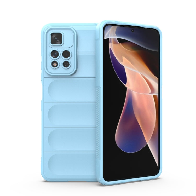 Magic Shield TPU + Flannel Phone Case, For Xiaomi Redmi Note 11 5G Chinese Version, For Xiaomi Redmi Note 11 Pro 5G Chinese, For Xiaomi Redmi Note 11 Pro International