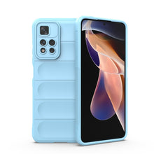 Load image into Gallery viewer, Magic Shield TPU + Flannel Phone Case, For Xiaomi Redmi Note 11 5G Chinese Version, For Xiaomi Redmi Note 11 Pro 5G Chinese, For Xiaomi Redmi Note 11 Pro International