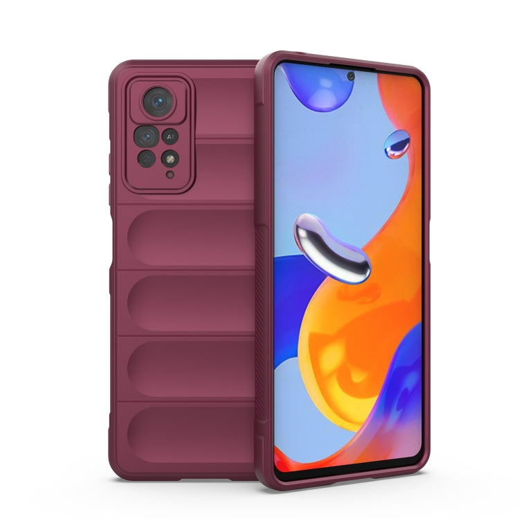 Magic Shield TPU + Flannel Phone Case, For Xiaomi Redmi Note 11 5G Chinese Version, For Xiaomi Redmi Note 11 Pro 5G Chinese, For Xiaomi Redmi Note 11 Pro International