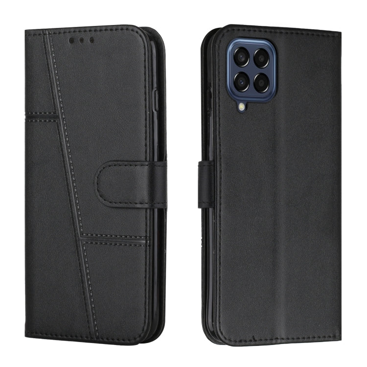 Stitching Calf Texture Buckle Leather Phone Case, For Samsung Galaxy M33 5G, For Samsung Galaxy M53