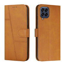 Load image into Gallery viewer, Stitching Calf Texture Buckle Leather Phone Case, For Samsung Galaxy M33 5G, For Samsung Galaxy M53