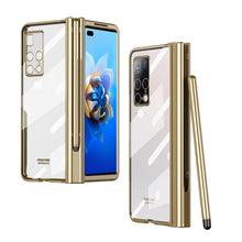 Load image into Gallery viewer, Electroplating Hinge Phone Case with Stylus, For Huawei Mate X2, For Honor Magic V, For Samsung Galaxy Z Fold2 5G, For Xiaomi Mi Mix Fold, For Samsung Galaxy Z Fold2 5G with Film