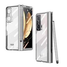 Load image into Gallery viewer, Full Body Electroplating Hinge Phone Case with Stylus, For Huawei Mate X2 with Film, For Honor Magic V with Film, For Samsung Galaxy Z Fold2 5G with Film, For Xiaomi Mi Mix Fold with Film, For Samsung Galaxy Z Fold2 5G