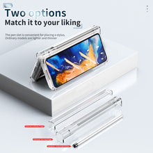 Load image into Gallery viewer, Full Body Electroplating Hinge Phone Case with Stylus, For Xiaomi Mi Mix Fold with Film, For Huawei Mate X2 with Film, For Honor Magic V with Film