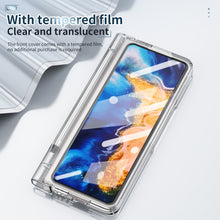 Load image into Gallery viewer, Full Body Electroplating Hinge Phone Case with Stylus, For Xiaomi Mi Mix Fold with Film, For Huawei Mate X2 with Film, For Honor Magic V with Film