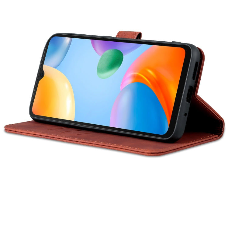 AZNS Skin Feel Calf Texture Flip Leather Phone Case, For Xiaomi Redmi 10C / Redmi 10 India, For Xiaomi Poco X4 Pro 5G