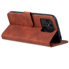 Load image into Gallery viewer, AZNS Skin Feel Calf Texture Flip Leather Phone Case, For Xiaomi Redmi 10C / Redmi 10 India, For Xiaomi Poco X4 Pro 5G