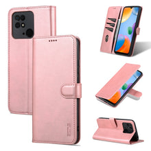 Load image into Gallery viewer, AZNS Skin Feel Calf Texture Flip Leather Phone Case, For Xiaomi Redmi 10C / Redmi 10 India, For Xiaomi Poco X4 Pro 5G