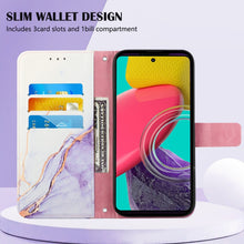 Load image into Gallery viewer, PT003 Marble Pattern Flip Leather Phone Case, For Samsung Galaxy M33 5G, For Samsung Galaxy M53 5G