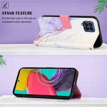 Load image into Gallery viewer, PT003 Marble Pattern Flip Leather Phone Case, For Samsung Galaxy M33 5G, For Samsung Galaxy M53 5G