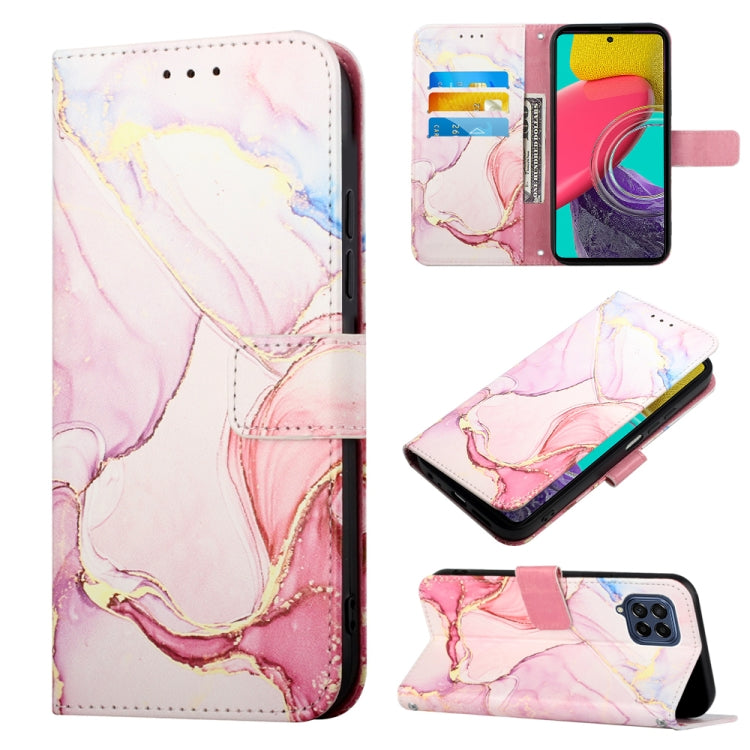 PT003 Marble Pattern Flip Leather Phone Case, For Samsung Galaxy M33 5G, For Samsung Galaxy M53 5G