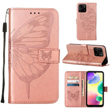 Load image into Gallery viewer, Embossed Butterfly Leather Phone Case, For OPPO Reno7 4G/F21 Pro, For Sony Xperia 1 IV, For Sony Xperia 10 IV, For Sony Xperia ACE III, For Xiaomi Redmi 10A, For Samsung Galaxy M33 5G