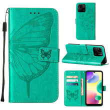 Load image into Gallery viewer, Embossed Butterfly Leather Phone Case, For OPPO Reno7 4G/F21 Pro, For Sony Xperia 1 IV, For Sony Xperia 10 IV, For Sony Xperia ACE III, For Xiaomi Redmi 10A, For Samsung Galaxy M33 5G