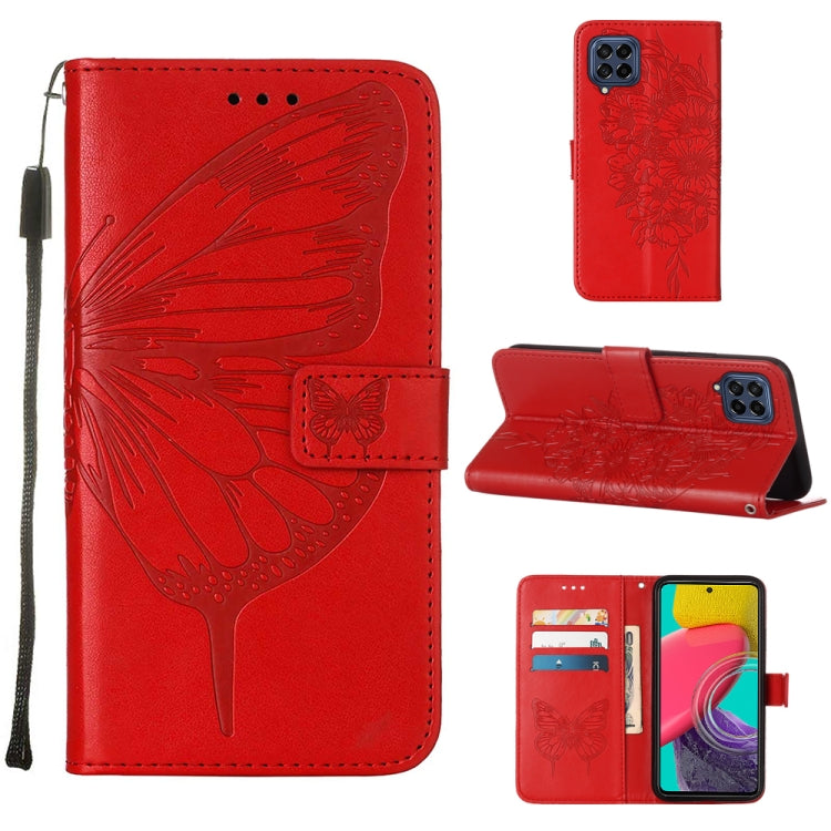 Embossed Butterfly Leather Phone Case, For OPPO Reno7 4G/F21 Pro, For Sony Xperia 1 IV, For Sony Xperia 10 IV, For Sony Xperia ACE III, For Xiaomi Redmi 10A, For Samsung Galaxy M33 5G