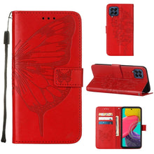 Load image into Gallery viewer, Embossed Butterfly Leather Phone Case, For OPPO Reno7 4G/F21 Pro, For Sony Xperia 1 IV, For Sony Xperia 10 IV, For Sony Xperia ACE III, For Xiaomi Redmi 10A, For Samsung Galaxy M33 5G