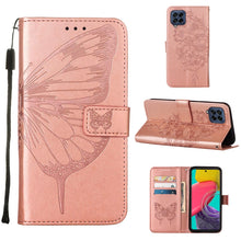 Load image into Gallery viewer, Embossed Butterfly Leather Phone Case, For Samsung Galaxy M53 5G