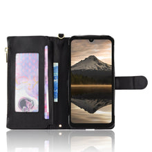 Load image into Gallery viewer, Litchi Texture Zipper Leather Phone Case, For Doogee S86 / S86 Pro, For Doogee X96 Pro, For Sharp Aquos Zero6 / Aquos Air, For Sharp Aquos Wish, For Motorola Moto E40 / E30 / E20, For Motorola Edge X30 / Edge 30 Pro /Edge+ 2020                         ...