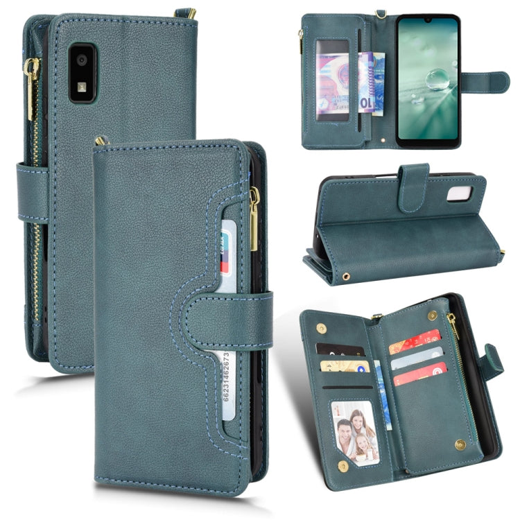 Litchi Texture Zipper Leather Phone Case, For Sharp Aquos Zero6 / Aquos Air, For Sharp Aquos Wish, For Motorola Moto E40 / E30 / E20, For Motorola Edge X30 / Edge 30 Pro /Edge+ 2020, For Motorola Moto G Stylus 5G  2021, For OPPO F17 / A73 4G / A73 2020...