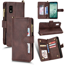 Load image into Gallery viewer, Litchi Texture Zipper Leather Phone Case, For Sharp Aquos Zero6 / Aquos Air, For Sharp Aquos Wish, For Motorola Moto E40 / E30 / E20, For Motorola Edge X30 / Edge 30 Pro /Edge+ 2020, For Motorola Moto G Stylus 5G  2021, For OPPO F17 / A73 4G / A73 2020...
