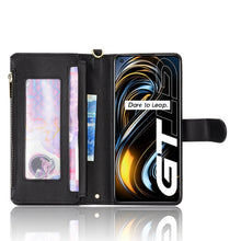 Load image into Gallery viewer, Litchi Texture Zipper Leather Phone Case, For OPPO Realme GT 5G / Realme GT Neo 5G, For Alcatel 1S 2021 / 3L 2021, For Xiaomi Redmi Note 10 Pro / 10 Pro Max 4G, For Xiaomi Redmi Note 10 4G / Note 10S, For Nokia XR20, For Sony Xperia 5 III              ...