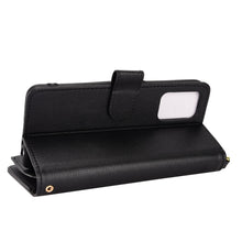 Load image into Gallery viewer, Litchi Texture Zipper Leather Phone Case, For OPPO Realme GT 5G / Realme GT Neo 5G, For Alcatel 1S 2021 / 3L 2021, For Xiaomi Redmi Note 10 Pro / 10 Pro Max 4G, For Xiaomi Redmi Note 10 4G / Note 10S, For Nokia XR20, For Sony Xperia 5 III              ...