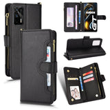 Litchi Texture Zipper Leather Phone Case, For OPPO Realme GT 5G / Realme GT Neo 5G, For Alcatel 1S 2021 / 3L 2021, For Xiaomi Redmi Note 10 Pro / 10 Pro Max 4G, For Xiaomi Redmi Note 10 4G / Note 10S, For Nokia XR20, For Sony Xperia 5 III              ...