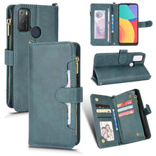 Load image into Gallery viewer, Litchi Texture Zipper Leather Phone Case, For OPPO Realme GT 5G / Realme GT Neo 5G, For Alcatel 1S 2021 / 3L 2021, For Xiaomi Redmi Note 10 Pro / 10 Pro Max 4G, For Xiaomi Redmi Note 10 4G / Note 10S, For Nokia XR20, For Sony Xperia 5 III              ...