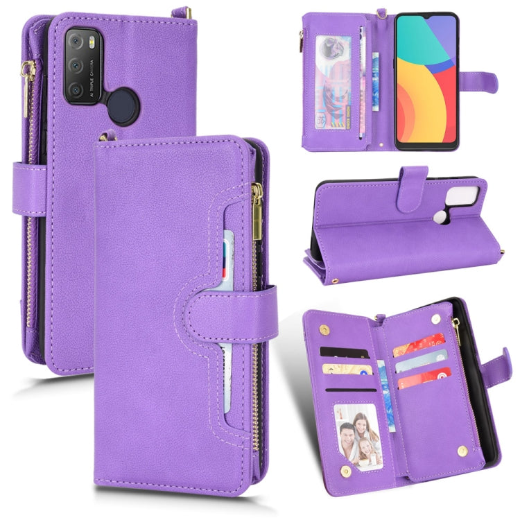 Litchi Texture Zipper Leather Phone Case, For OPPO Realme GT 5G / Realme GT Neo 5G, For Alcatel 1S 2021 / 3L 2021, For Xiaomi Redmi Note 10 Pro / 10 Pro Max 4G, For Xiaomi Redmi Note 10 4G / Note 10S, For Nokia XR20, For Sony Xperia 5 III              ...