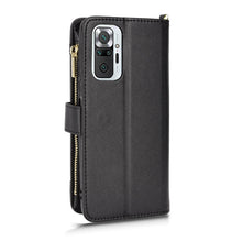 Load image into Gallery viewer, Litchi Texture Zipper Leather Phone Case, For Xiaomi Redmi Note 10 Pro / 10 Pro Max 4G, For Xiaomi Redmi Note 10 4G / Note 10S, For Nokia XR20, For Sony Xperia 5 III, For Sony Xperia 10 III, For OnePlus 10 Pro 5G, For OnePlus Nord 2 5G