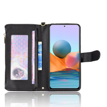 Load image into Gallery viewer, Litchi Texture Zipper Leather Phone Case, For Xiaomi Redmi Note 10 Pro / 10 Pro Max 4G, For Xiaomi Redmi Note 10 4G / Note 10S, For Nokia XR20, For Sony Xperia 5 III, For Sony Xperia 10 III, For OnePlus 10 Pro 5G, For OnePlus Nord 2 5G