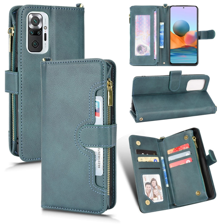 Litchi Texture Zipper Leather Phone Case, For OPPO Realme C21Y, For OPPO Realme GT 5G / Realme GT Neo 5G, For Alcatel 1S 2021 / 3L 2021, For Xiaomi Redmi Note 10 Pro / 10 Pro Max 4G, For Xiaomi Redmi Note 10 4G / Note 10S, For Nokia XR20               ...