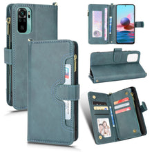 Load image into Gallery viewer, Litchi Texture Zipper Leather Phone Case, For Xiaomi Redmi Note 10 Pro / 10 Pro Max 4G, For Xiaomi Redmi Note 10 4G / Note 10S, For Nokia XR20, For Sony Xperia 5 III, For Sony Xperia 10 III, For OnePlus 10 Pro 5G, For OnePlus Nord 2 5G