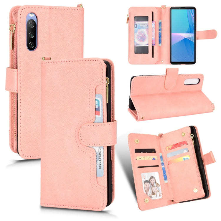 Litchi Texture Zipper Leather Phone Case, For OPPO Realme C21Y, For OPPO Realme GT 5G / Realme GT Neo 5G, For Alcatel 1S 2021 / 3L 2021, For Xiaomi Redmi Note 10 Pro / 10 Pro Max 4G, For Xiaomi Redmi Note 10 4G / Note 10S, For Nokia XR20               ...