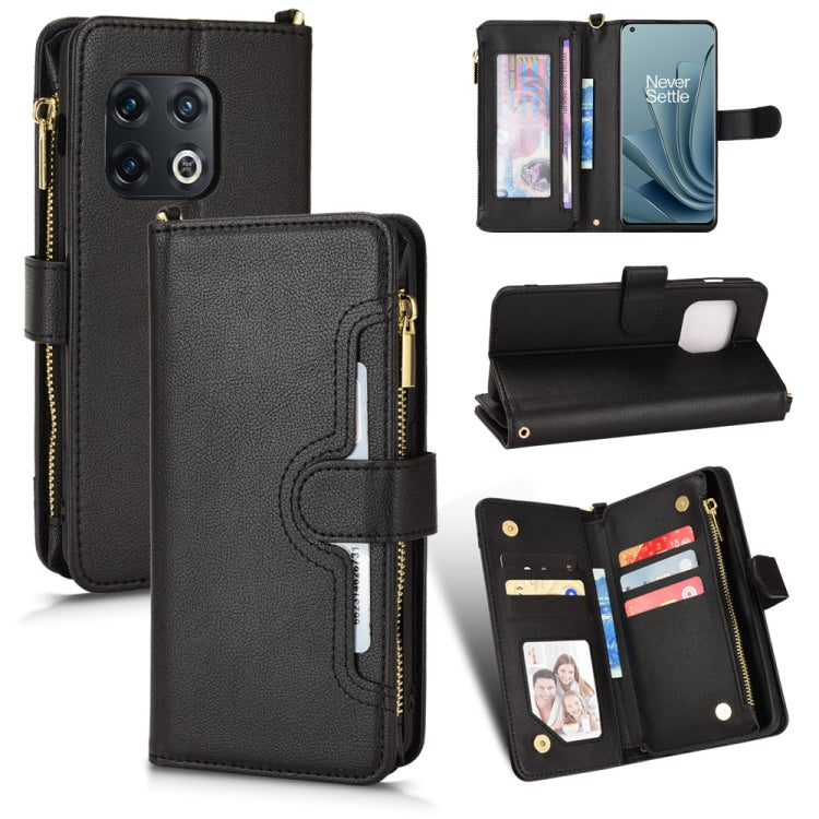 Litchi Texture Zipper Leather Phone Case, For OPPO Realme C21Y, For OPPO Realme GT 5G / Realme GT Neo 5G, For Alcatel 1S 2021 / 3L 2021, For Xiaomi Redmi Note 10 Pro / 10 Pro Max 4G, For Xiaomi Redmi Note 10 4G / Note 10S, For Nokia XR20               ...