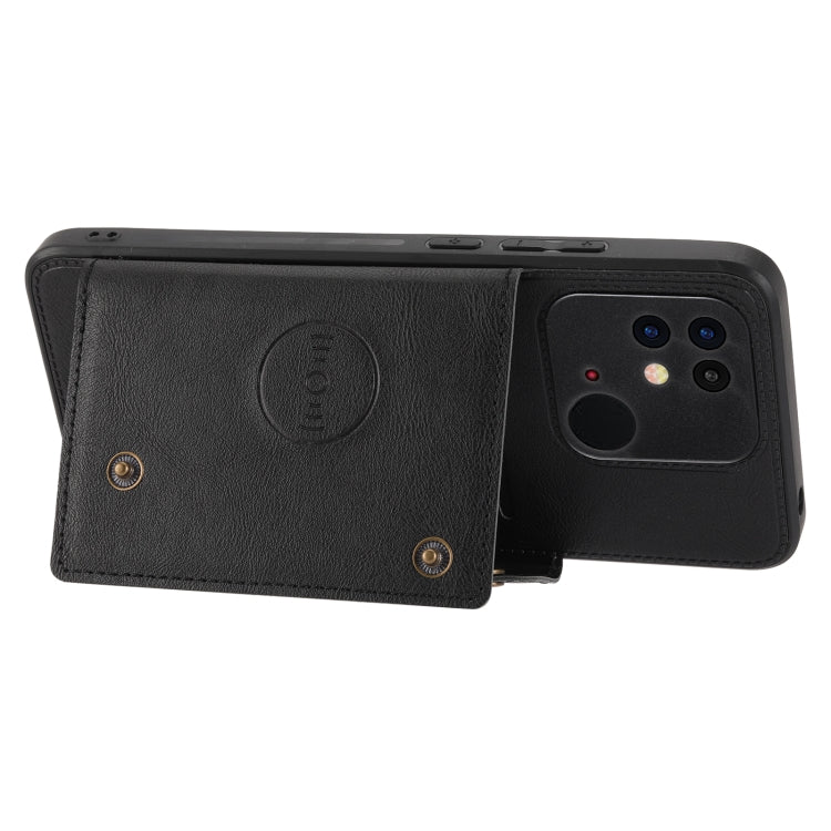 Double Buckle PU + TPU Shockproof Magnetic Phone Case, For Xiaomi Redmi 10C, For Xiaomi Redmi Note 11 5G Chinese, For Xiaomi Redmi Note 11E, For Xiaomi Redmi 10, For Xiaomi Poco M4 Pro 4G, For Xiaomi Poco X4 Pro, For Xiaomi 12, For Xiaomi 12 Pro       ...