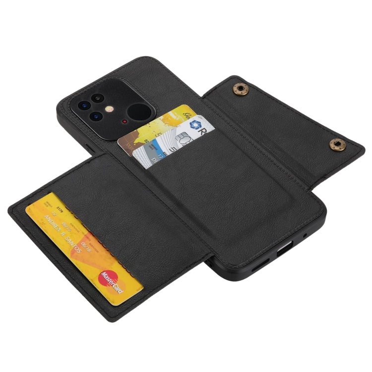 Double Buckle PU + TPU Shockproof Magnetic Phone Case, For Xiaomi Redmi 10C, For Xiaomi Redmi Note 11 5G Chinese, For Xiaomi Redmi Note 11E, For Xiaomi Redmi 10, For Xiaomi Poco M4 Pro 4G, For Xiaomi Poco X4 Pro, For Xiaomi 12, For Xiaomi 12 Pro       ...