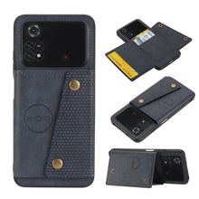 Load image into Gallery viewer, Double Buckle PU + TPU Shockproof Magnetic Phone Case, For Xiaomi Redmi 10C, For Xiaomi Redmi Note 11 5G Chinese, For Xiaomi Redmi Note 11E, For Xiaomi Redmi 10, For Xiaomi Poco M4 Pro 4G, For Xiaomi Poco X4 Pro, For Xiaomi 12, For Xiaomi 12 Pro       ...