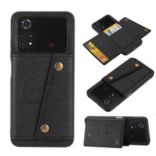 Load image into Gallery viewer, Double Buckle PU + TPU Shockproof Magnetic Phone Case, For Xiaomi Redmi 10C, For Xiaomi Redmi Note 11 5G Chinese, For Xiaomi Redmi Note 11E, For Xiaomi Redmi 10, For Xiaomi Poco M4 Pro 4G, For Xiaomi Poco X4 Pro, For Xiaomi 12, For Xiaomi 12 Pro       ...